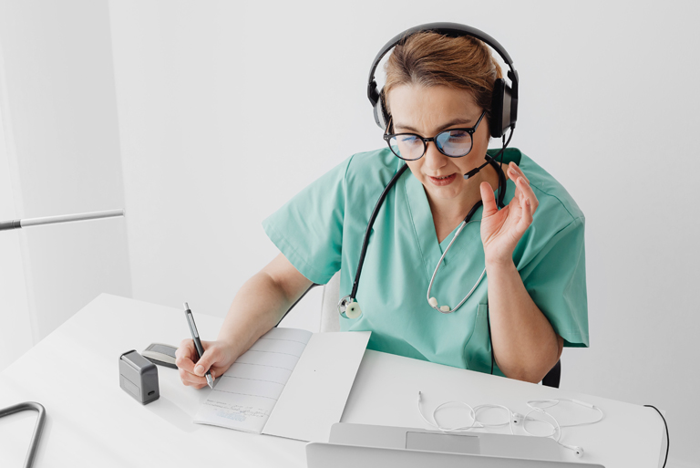 Telehealth phone call